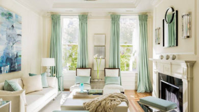 Фото - Как оформить гостиную с двумя окнами: удобные варианты