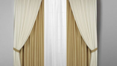 Фото - Комбинированные шторы в интерьере разных комнат