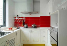 Фото - Правила выбора фартука для белой кухни