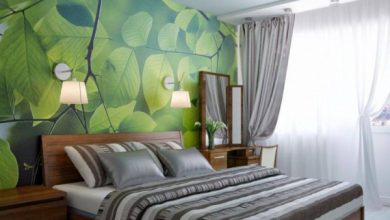 Фото - Спальня с зеленой кроватью: как правильно комбинировать оттенки