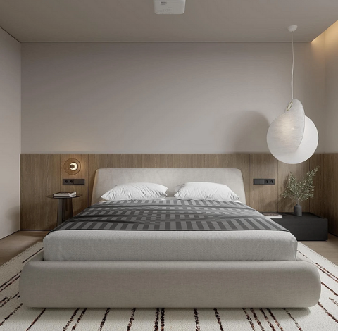 Фото - Дизайн спальни-2023: фото интерьеров, модные тенденции